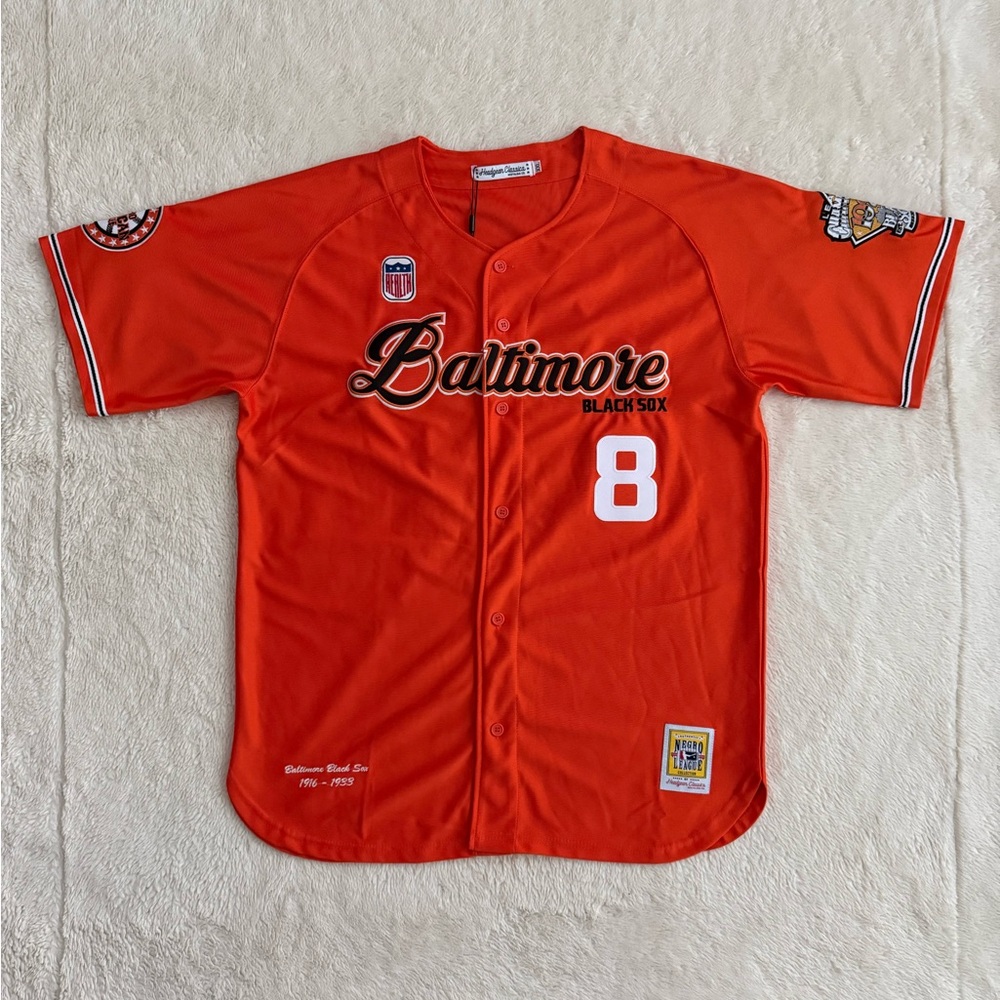 Baltimore Black Sox Baseball Jersey, N3GRO League Champions 1929, Dixon, NWT